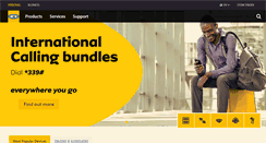 Desktop Screenshot of mtnzambia.com